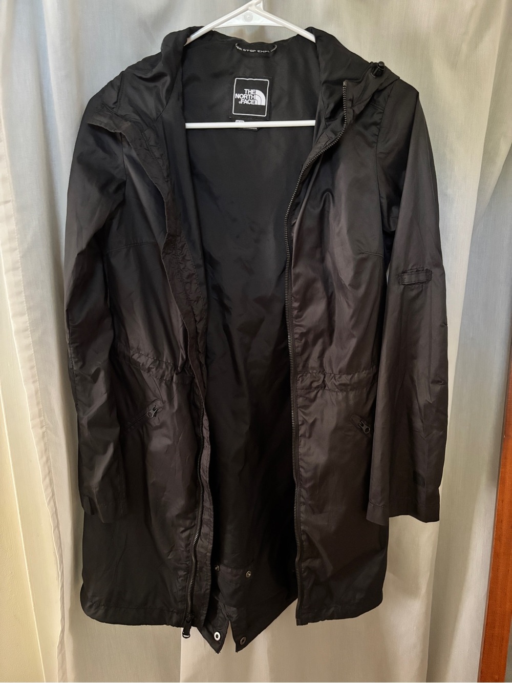 North Face Black Rain Jacket